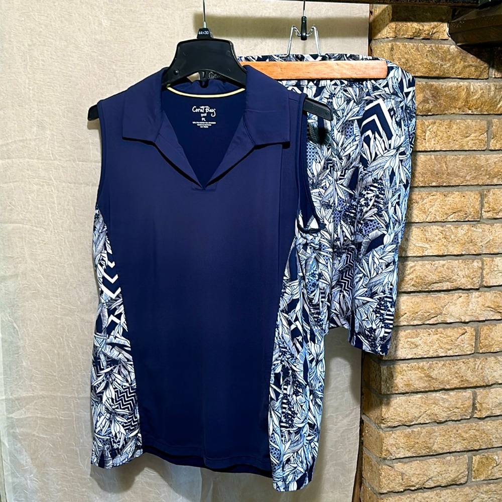 Coral Bay luxury golf outfit.